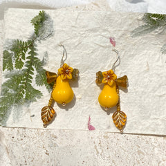 Sunny Pear-Earrings