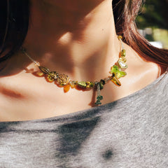 Butterfly & Rose DIY Necklace Kit