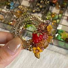 Berry Grove Brooch-DIY Brooch Kit