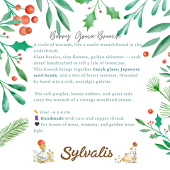 Berry Grove Brooch-DIY Brooch Kit