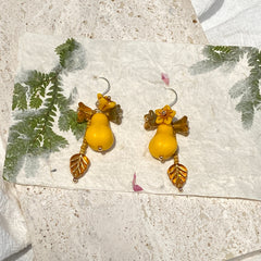 Sunny Pear-Earrings