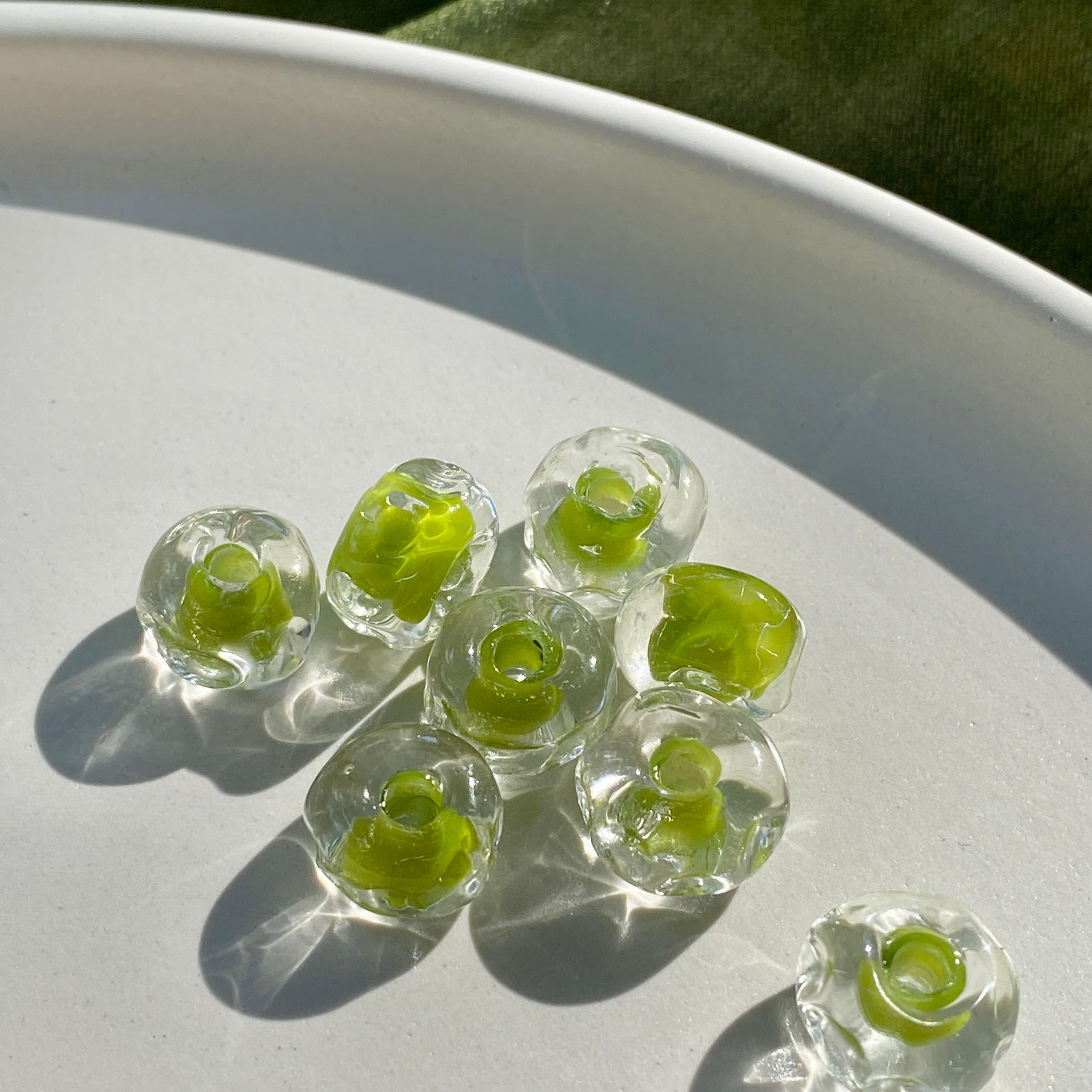 Ripple Glass Bead